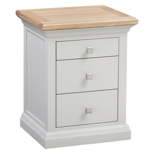 Bidbury 3 Drawer Bedside