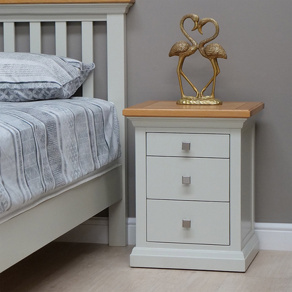Bidbury 3 Drawer Bedside