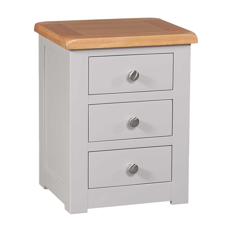 Starlight 3 Drawer Bedside