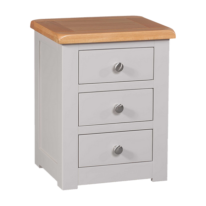 Starlight 3 Drawer Bedside