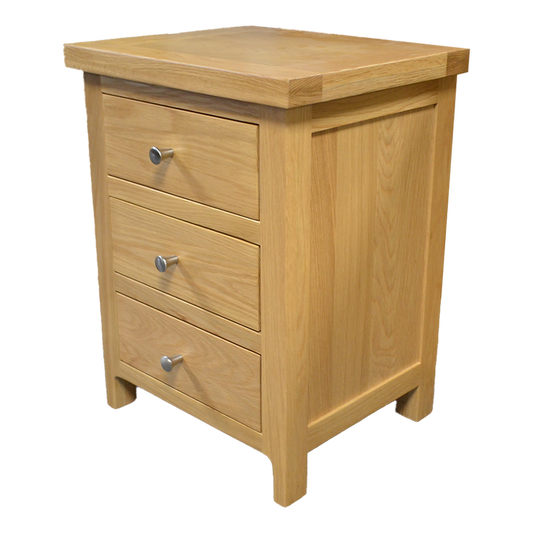 Denver 3 Drawer Bedside