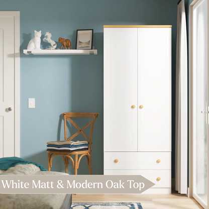 Avalon Triple Mirrored Wardrobe with Drawers